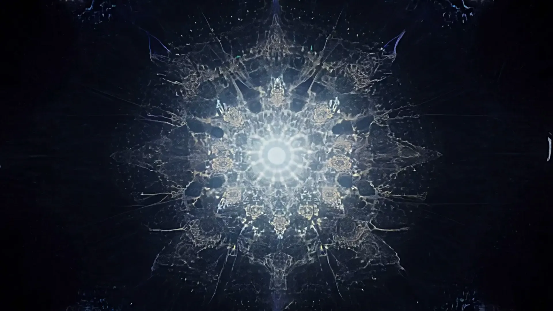 Abstract Kaleidoscope Background For Logo Animation Videos